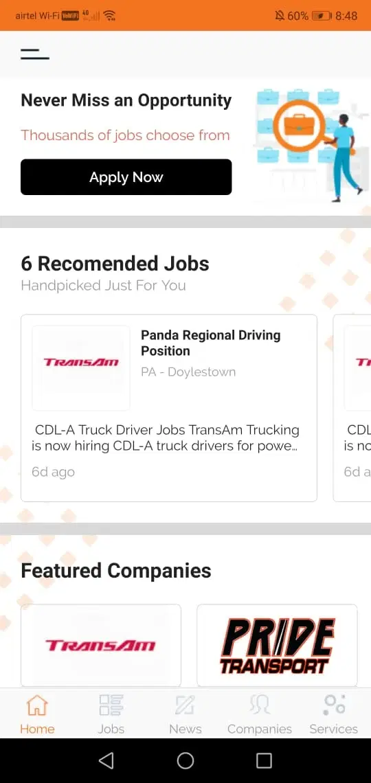 SmartPhone Truckers: A Recruitment Platform for America's Freight Industry